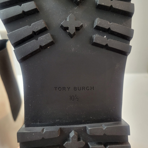 New Tory Burch Benton Leather Ankle Boot In New Ivory Sz 10.5 - Picture 10 of 12